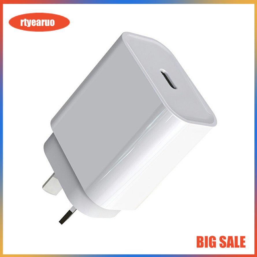 Travel Mobile Phone Charger Standard 18W Smart Charging Head For IPhone 12