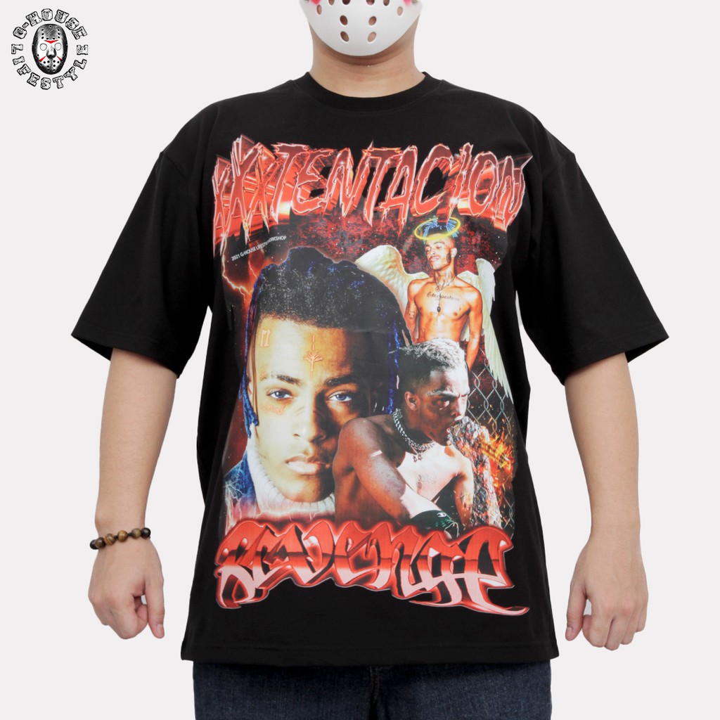 Áo Thun Rapper XXXTentacion Oversize Phong Cách Hip-hop Unisex G-House Lifestyle | BigBuy360 - bigbuy360.vn