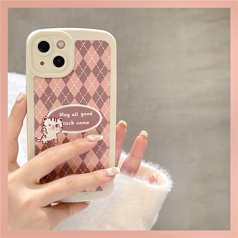 Ốp Điện Thoại TPU Mềm Chống Trượt Họa Tiết Chú Hổ Dễ Thương Dành Cho IPhone 13 12 11 Pro Max X XS XR 8 7 Plus