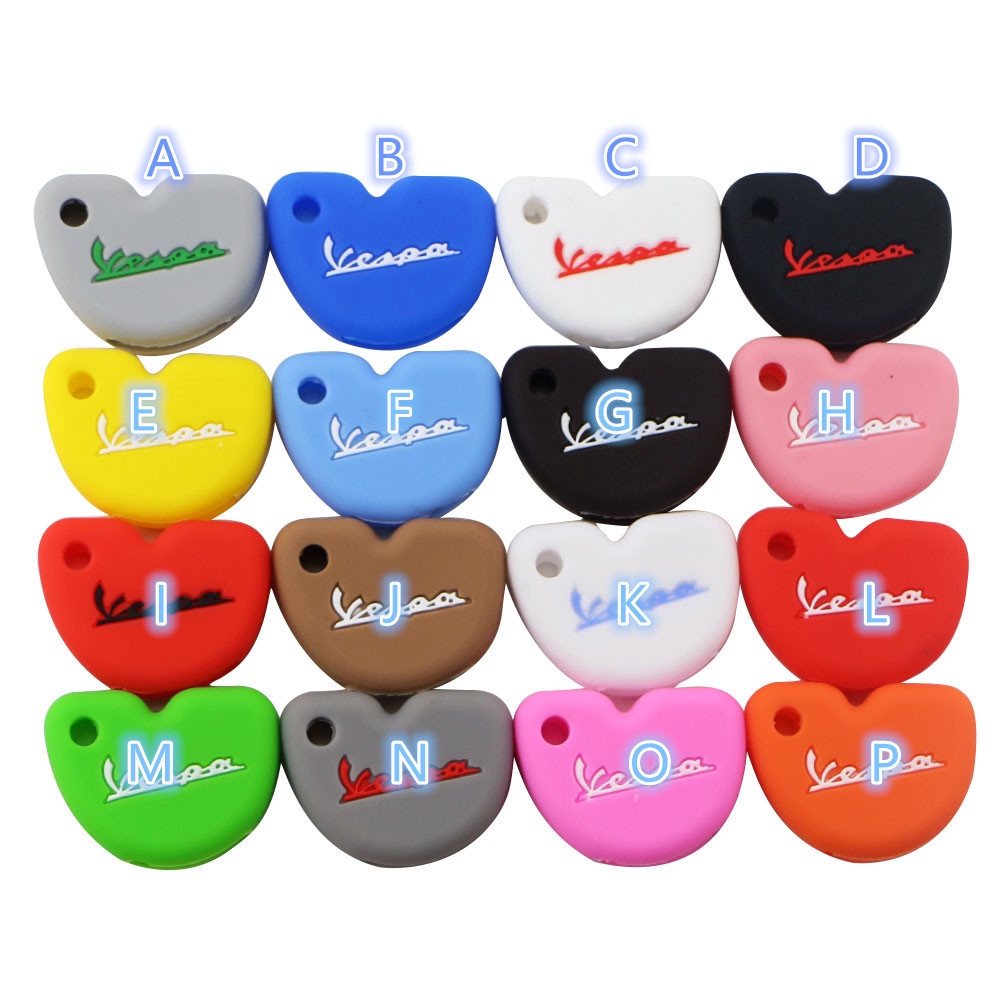 Vỏ Silicone Bảo Vệ Chìa Khóa Cho Xe Vespa Piaggio New Fly Gts Super 300 Gilera Nexus 500