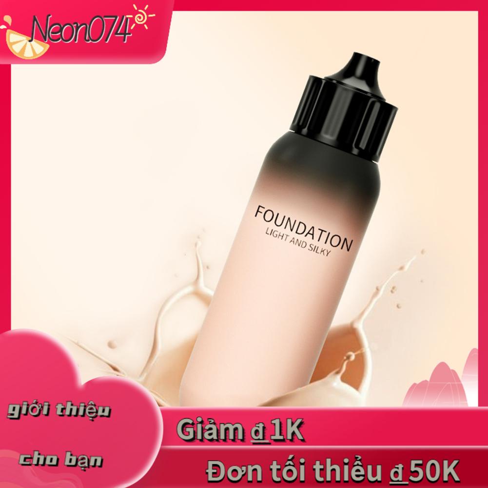 Neon074 Kem Nền Trang Điểm Dưỡng Ẩm Nhẹ Nhàng Che Khuyết Siêu