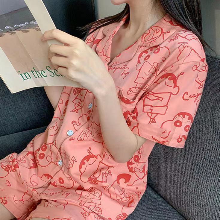 Disney Bộ Đồ Ngủ Ngắn Tay Họa Tiết Gấu Đáng Yêu Cho Nữ | BigBuy360 - bigbuy360.vn