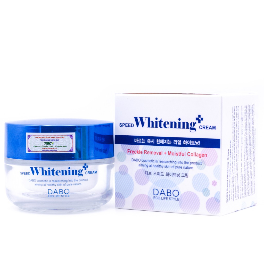 [Chính hãng] Kem dưỡng trắng da DABO Speed Whitening-Up 50ml