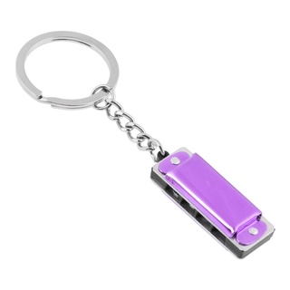 Kèn Harmonica Mini Có Móc Khóa Độc Đáo Cho Bé