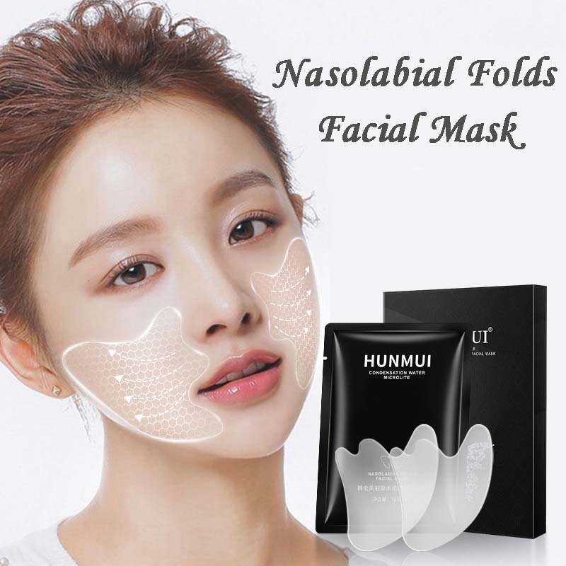 [Hàng mới về] Hộp 5 mặt nạ HUNMUI chứa axit hyaluronic chăm sóc da chống nếp nhăn