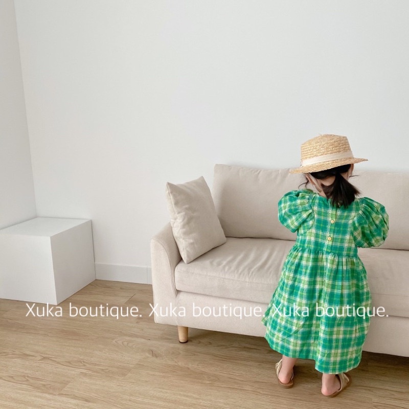 Váy Cộc Tay Mùa Hè Váy Bé Gái SKYBOMA KIDS Mẫu Mới 2022 Cho Bé Gái [Ảnh Thật]