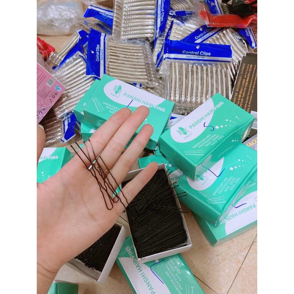 Ghim Chữ U Hộp To Đủ SIZE SML [1 hôp To Tầm Nửa Cân]