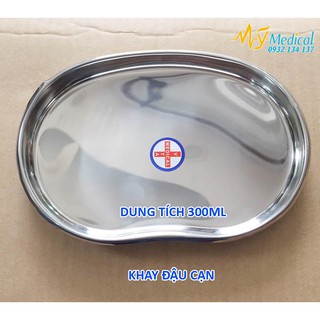 Khay inox, khay quả đậu Vinh Tấn dùng trong y tế (trung, lớn, cạn)