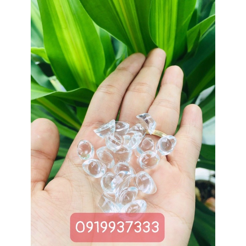 Thỏi vàng thủy tinh nhí 1cm ( nhiều màu )