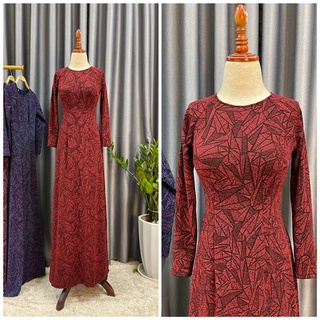 Áo dài kim tuyến đỏ
