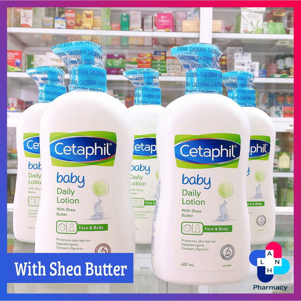 CETAPHIL BABY DAILY LOTION (400ml) - Sữa dưỡng ẩm bảo vệ và nuôi dưỡng làn da bé.