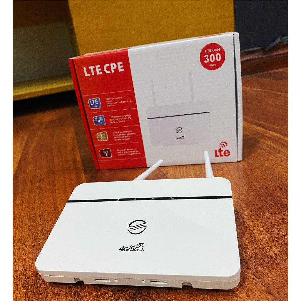 Bộ Phát Wifi từ sim 3G/ 4G RS860 Tốc độ 300Mbps.  2 râu wifi. Có cổng lan | BigBuy360 - bigbuy360.vn