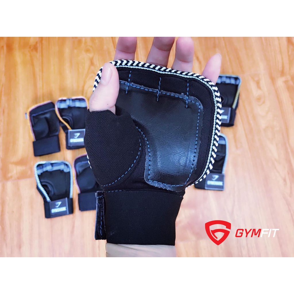Găng tay thể thao, tập gym có quấn giá rẻ GYMSHAR..K