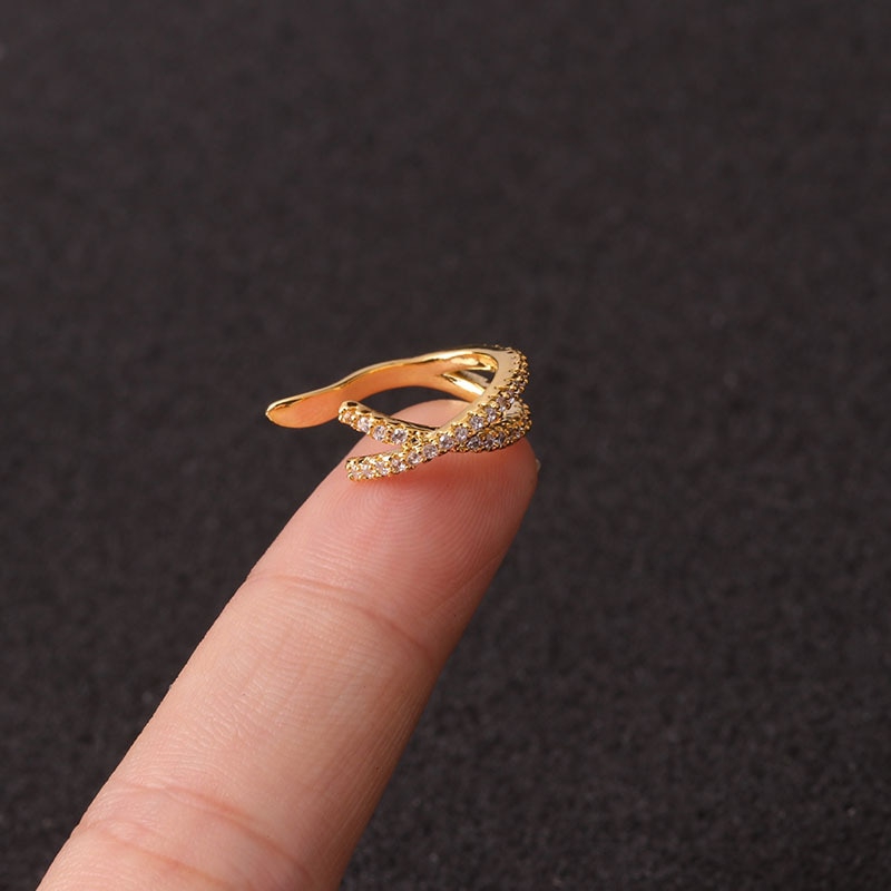 Khuyên đeo vành tai không xỏ lỗ thời trang cá tính có thể điều chỉnh