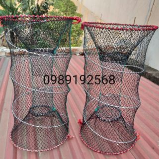 Lồng lò so , hay rọ , hay n bắt cá , cua , lươn , chạch , rắn ,ba ba dài 80cm đường kính 40cm