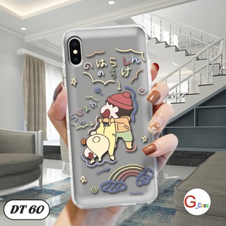 Ốp lưng dẻo trong in hình cho IPhone Xs Max