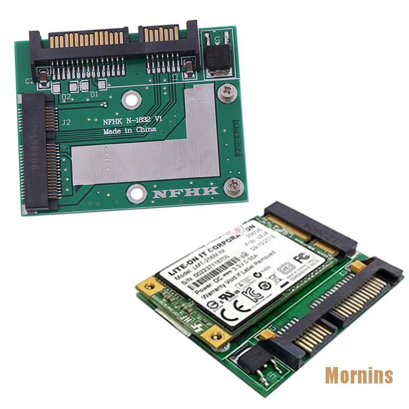 Bảng Mạch Chuyển Đổi Mornins Msata Ssd Sang 2.5 '' Sata 6.0gps