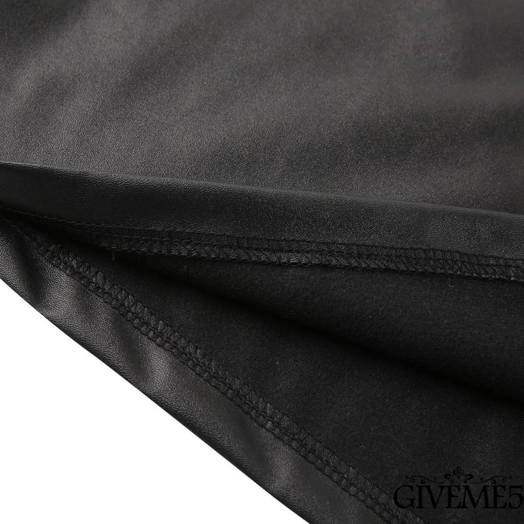 Chân váy bút chì bằng da phong cách cổ điển cá tính dành cho nữ