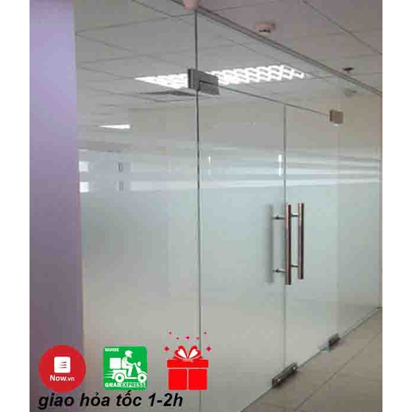 Decal mờ dán kính mờ cát, giấy dán kính văn phòng khổ lớn 1.2m