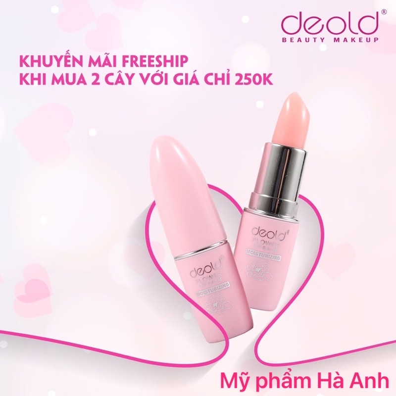 Son dưỡng Hồng môi và hồng nhũ hoa chống thâm đặc biệt Deold