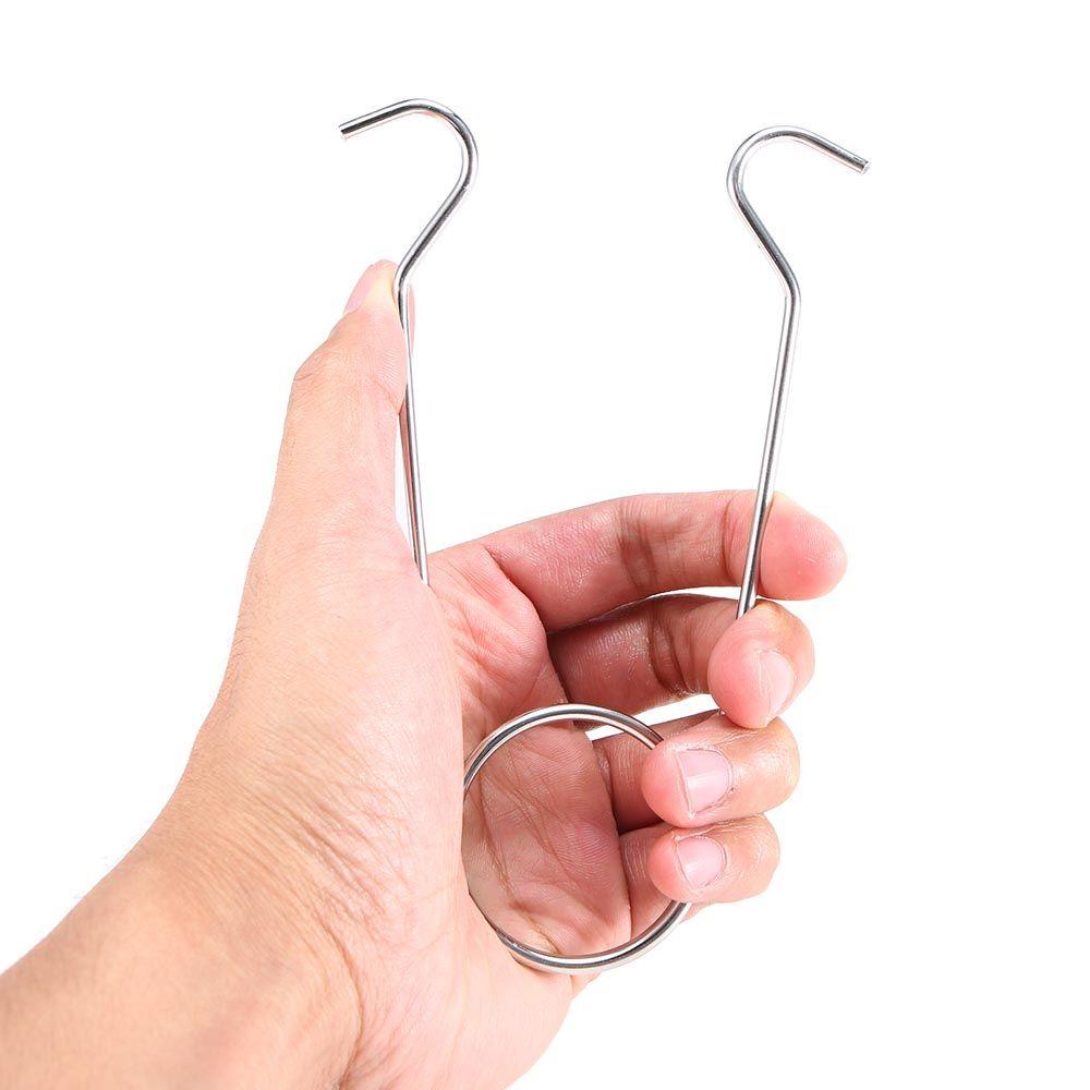 Vanes1 Móc Treo Bình Nước Bằng Thép Lò Xo Tiện Dụng Khi Đi Câu Cá / Cắm Trại