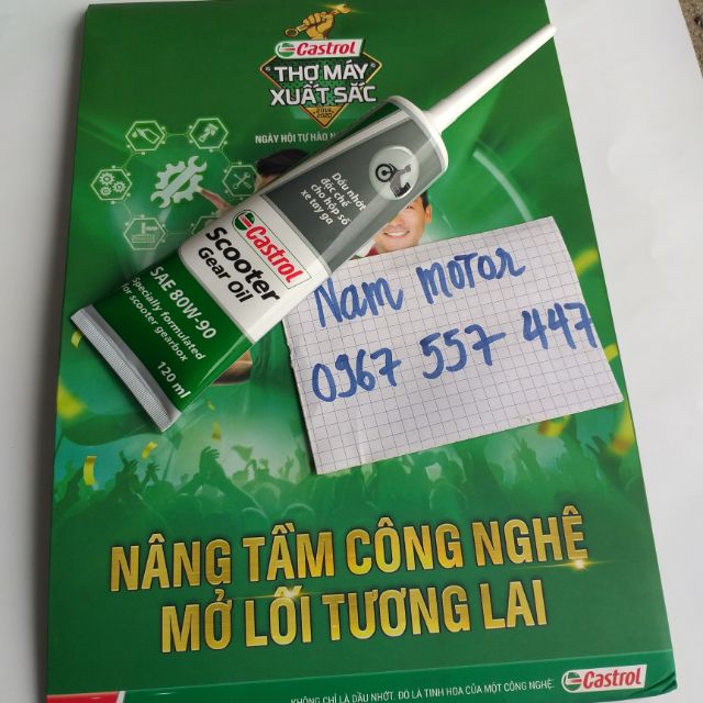 DẦU LÁP CASTROL 120ml chính hãng