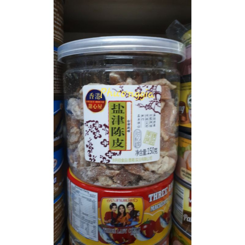 (Date mới) Trần bì xí muội Đài Loan 150gr