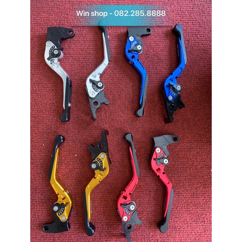 Tay phanh (tay thắng) 6 số Rizoma gập chống đổ dành cho các dòng xe: winner/ Exciter 150