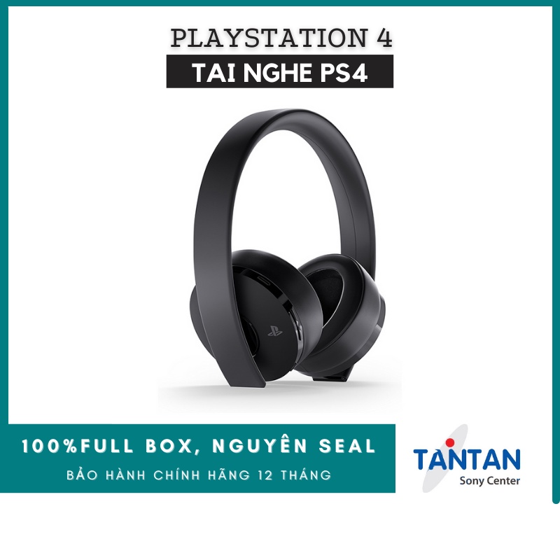 Tai Nghe Ps4 Sony BLUETOOTH HEADSET CUH-YA0080 | PlayStation 4, PC và Mac - Giả lập 7.1