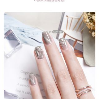 Sơn gel As chai đỏ mắt mèo mã ASM