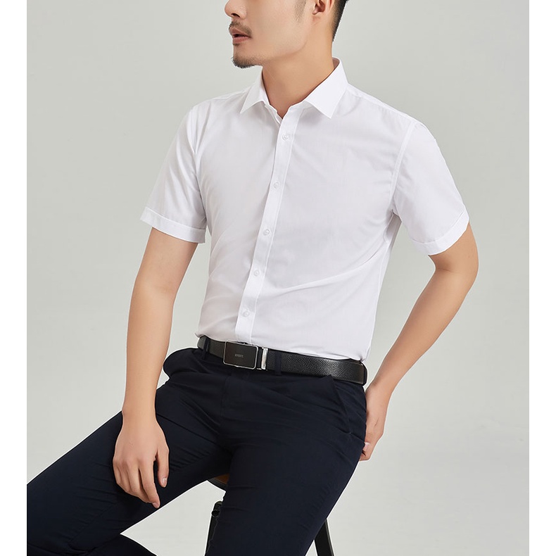 Áo Sơ Mi Nam Ngắn Tay OFS trẻ trung cao cấp Loại Đẹp Dáng Slimfit Dễ Phối Đồ Đi Học Đi Làm | BigBuy360 - bigbuy360.vn