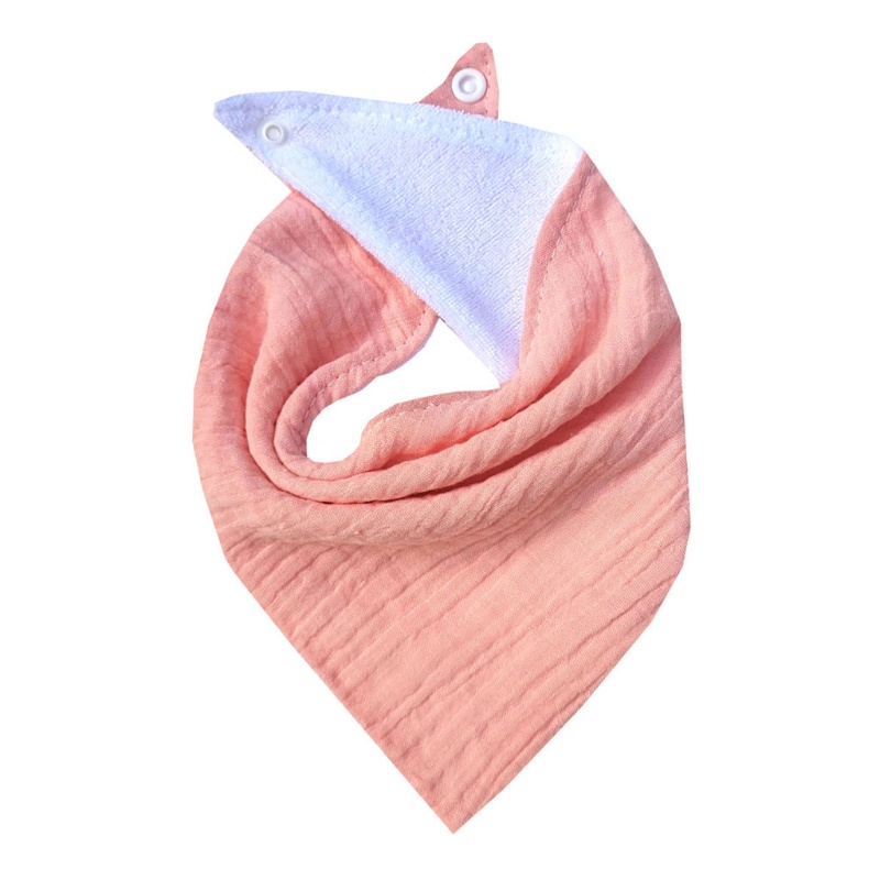 Yếm Ăn Cotton Mềm Mại Thấm Hút Tốt Không Gây Dị Ứng Tiện Dụng Cho Bé