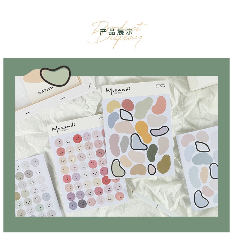 Sticker DOT dễ thương trang trí sổ tay, scrapbook, planner,... [ 089 ]