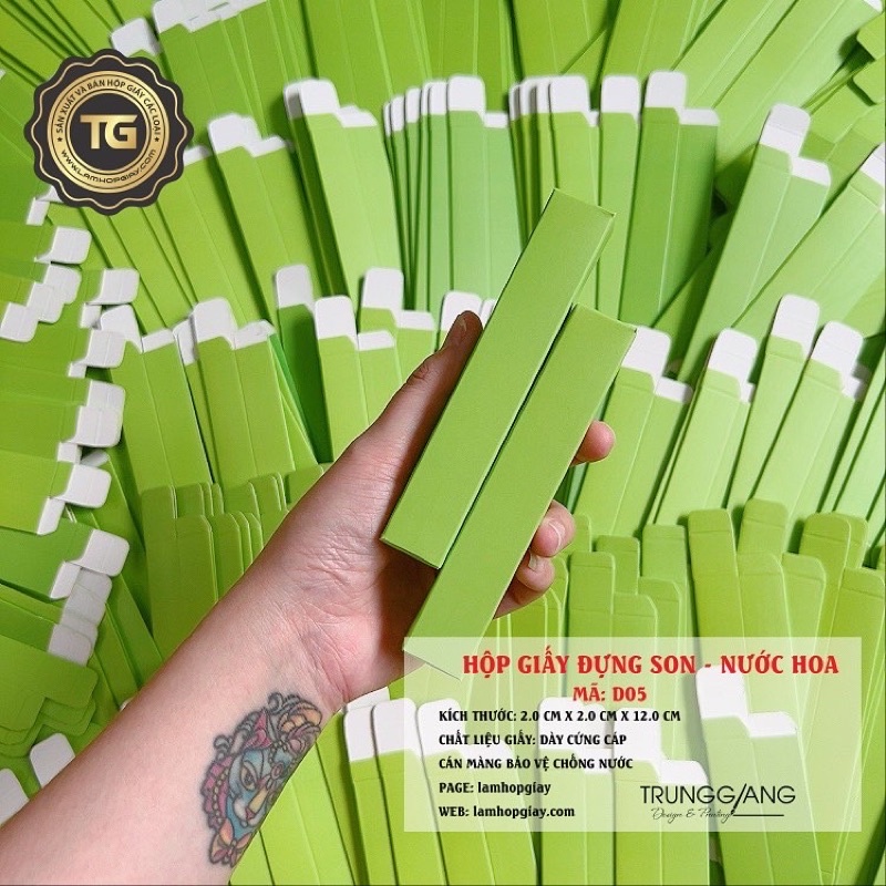 Hộp Giấy Đựng Son - Nước Hoa D05