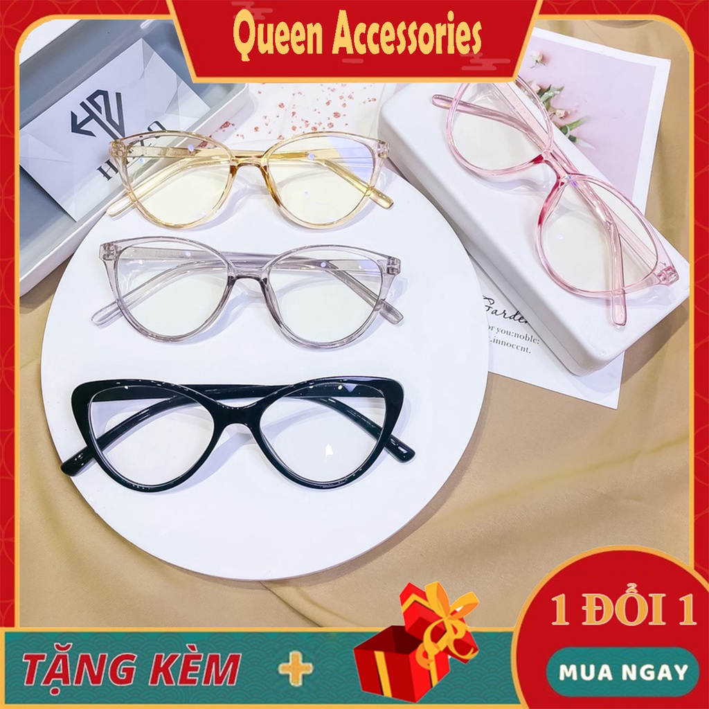 Mắt Kính Gọng Cận From Xếch Thời Trang Siêu Dễ Thương