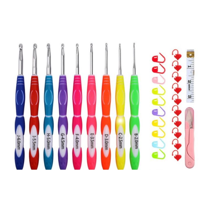 BỘ BÓP KIM MÓC LEN VÀ CÁC DỤNG CỤ HỖ TRỢ CAO CẤP