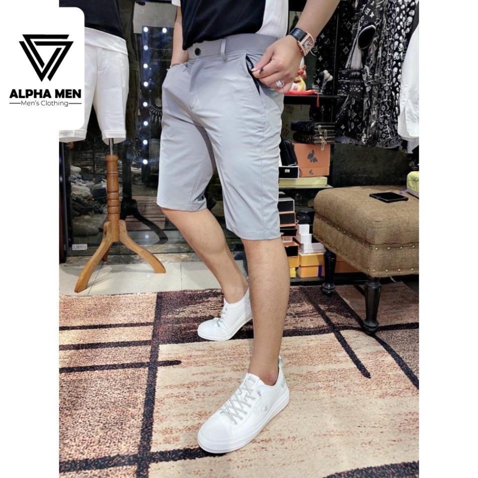 ⭐HÀNG LOẠI 1⭐Quần Short Nam Vải Thun Lạnh Cao Cấp Nhiều Màu - Quần Sooc Ngố Nam Cài Nút Chất Mát Mềm Mịn M510 | BigBuy360 - bigbuy360.vn