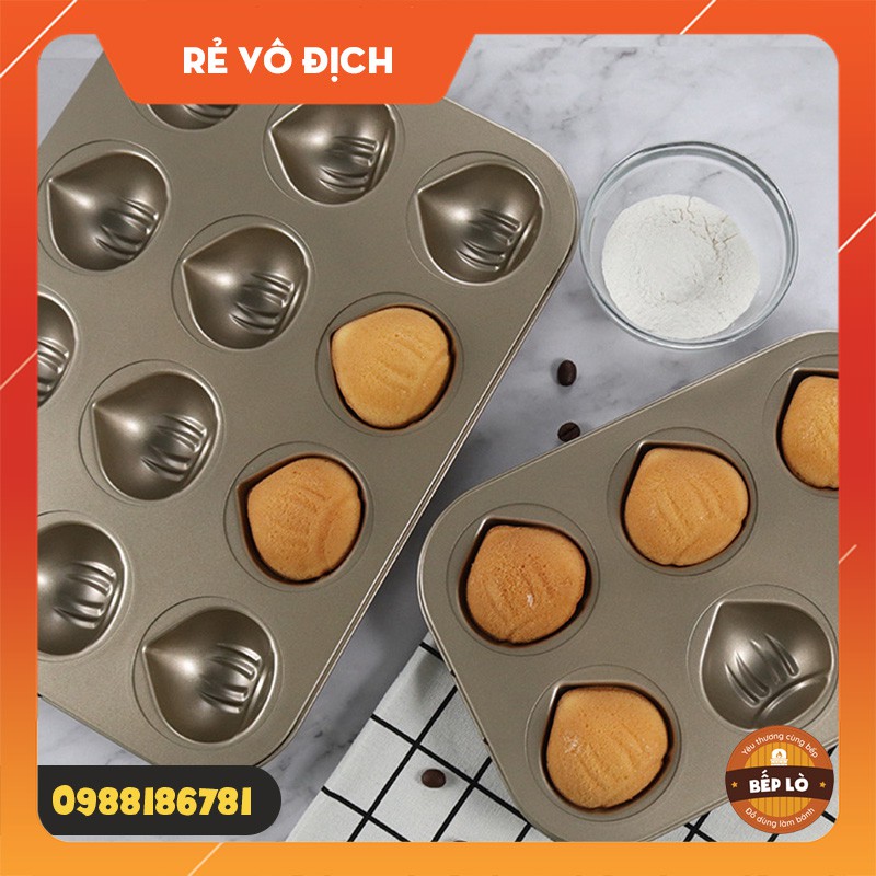 Khuôn nướng bánh chống dính hình Hạt Dẻ CHẤT LƯỢNG CAO - Dụng cụ làm bánh