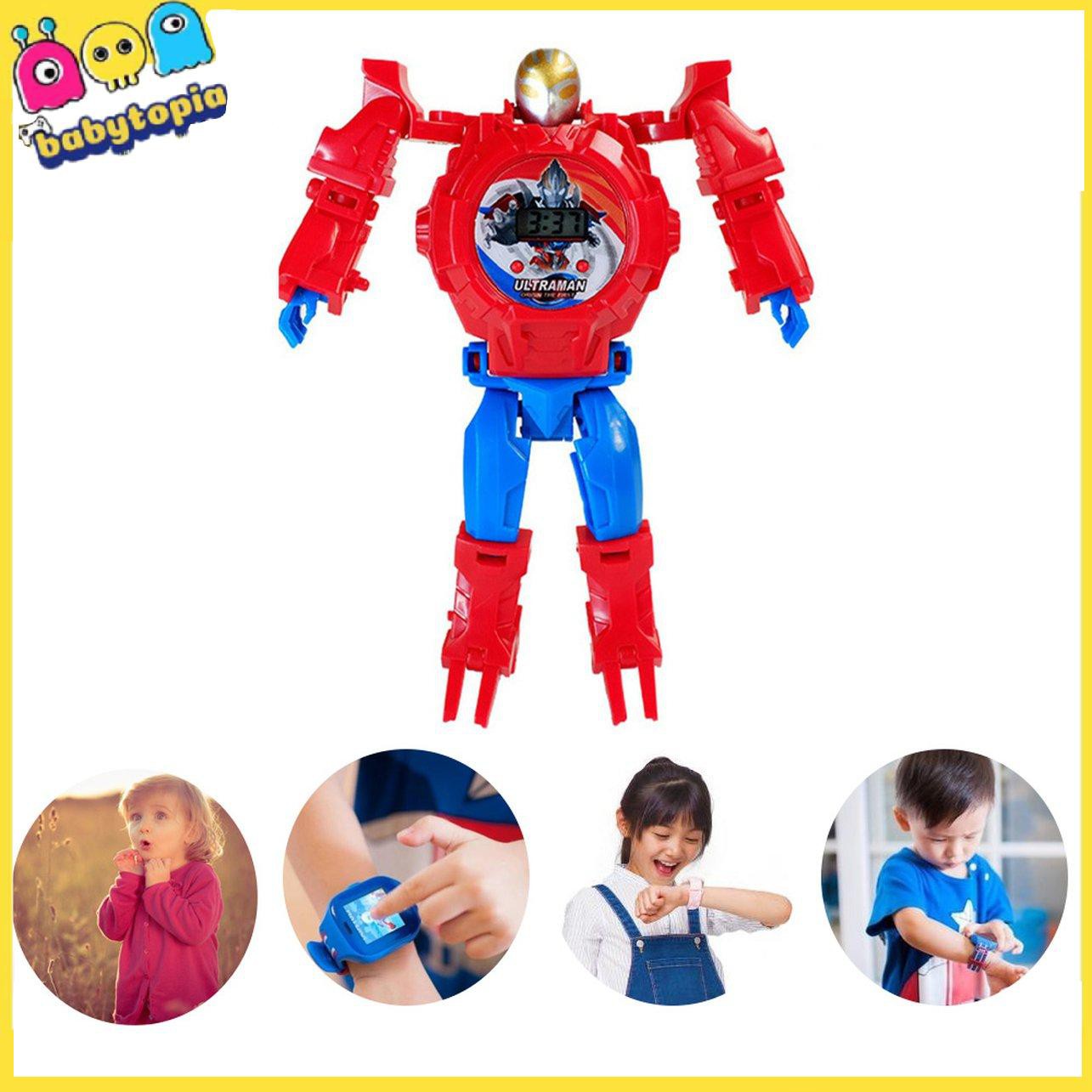 Đồng Hồ Nhựa Đồ Chơi Biến Hình Rô Bốt Cho Bé | BigBuy360 - bigbuy360.vn