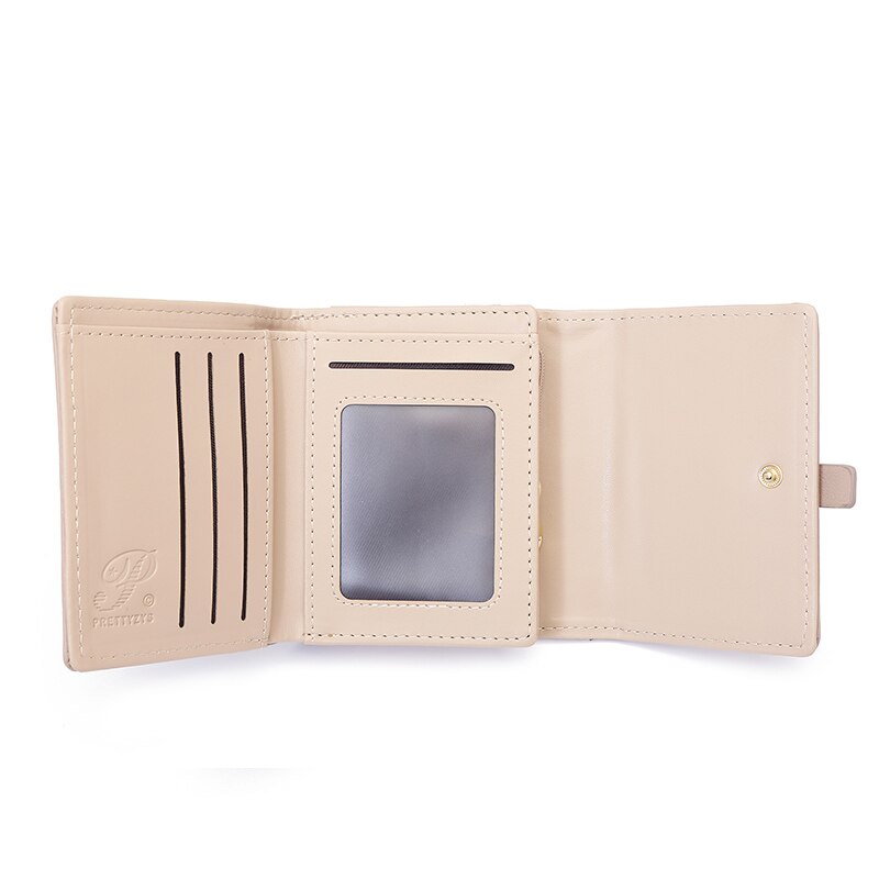 Ví đựng thẻ tiền xu dáng ngắn thời trang dành cho nữ