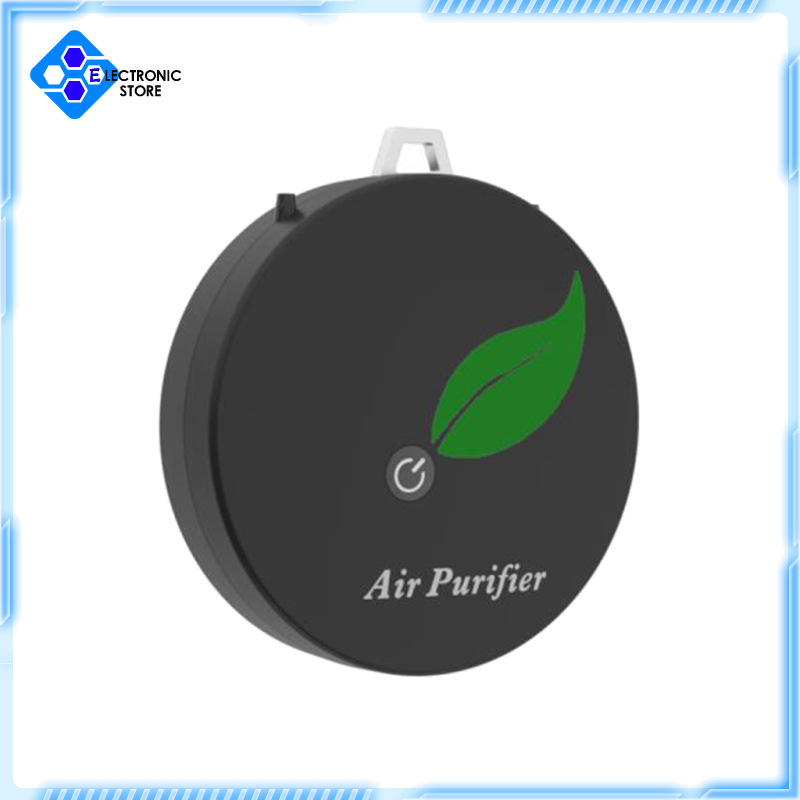 [Electronic store]Portable Wearable Necklace Air Purifier Negative Ion Generator
