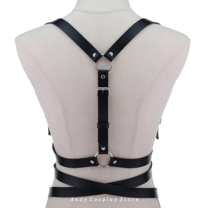[CÓ SẴN] Harness belt - dây lưng giả da 1