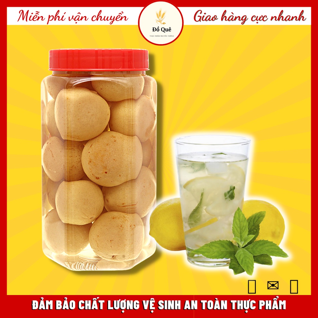 CHANH MUỐI QUẢNG NGÃI HŨ 500 GRAM (CHƯA BAO GỒM NƯỚC) CHANH VÀNG THƠM NGON