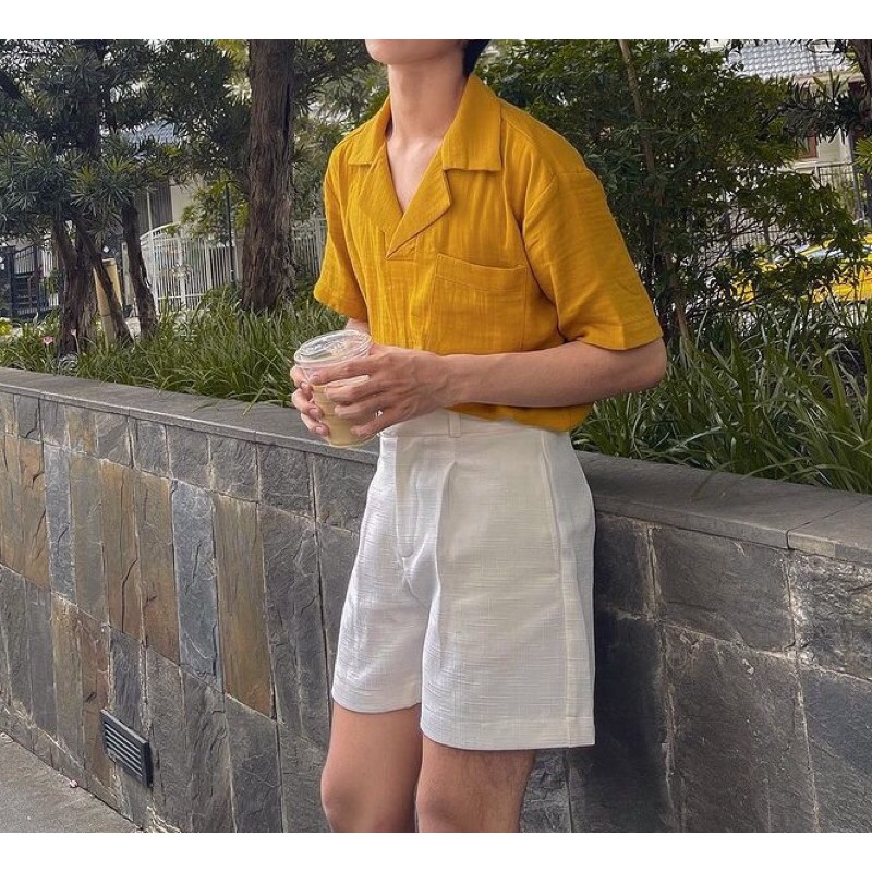 Quần Short Đũi Nam nữ lưng Chun Cao Cấp Hàng thiết kế