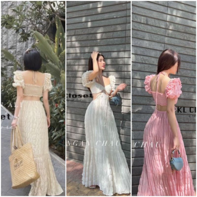 SET MAXI  MÓN ÁO VÁY DÀI CÓ BIGSIZE