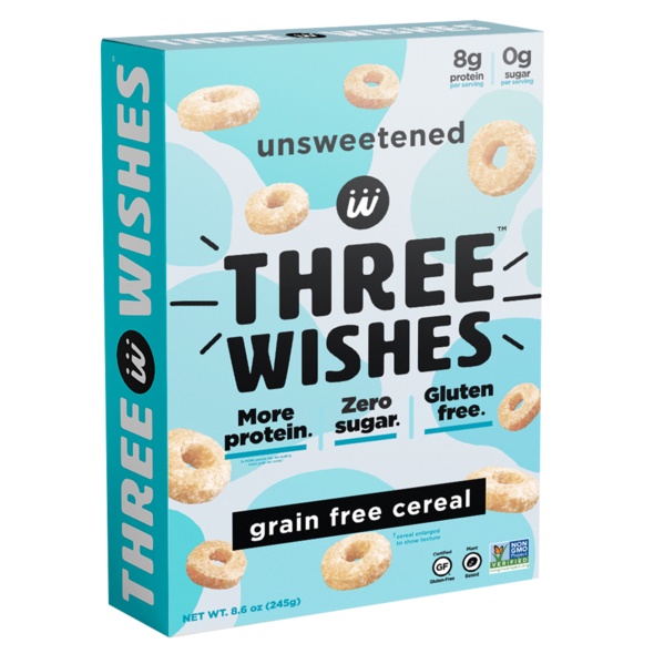 Ngũ cốc  Không đường Unsweetened Grain Free 245gr - Three Wishes Cereal