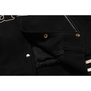 Áo khoác Bomber Made Extreme Punkstar Patchwork II Varsity