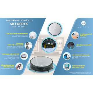 ROBOT HÚT BỤI ULTTY SKJ RB01X