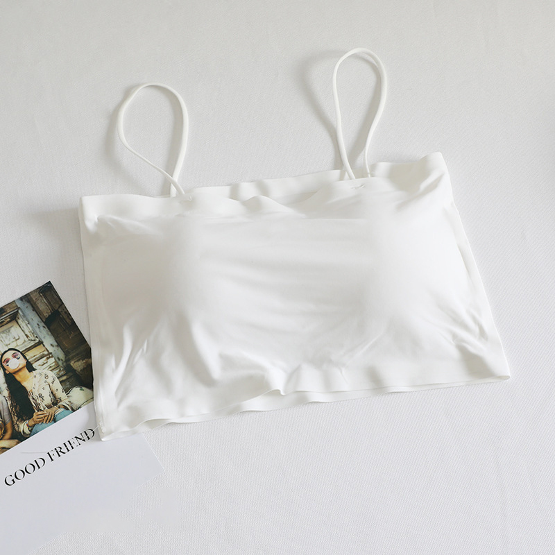 【cr】Ice Silk Wrapped Chest Anti-failure Belt Chest Pad Sling Sports Wrapped Chest Girl Vest Female -1pcs | BigBuy360 - bigbuy360.vn