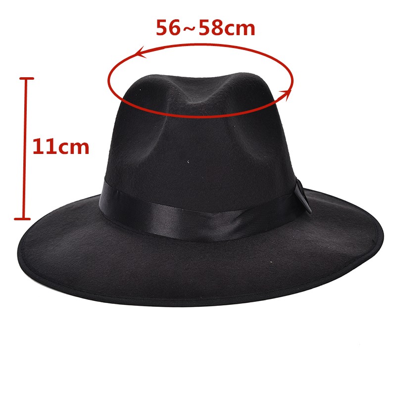 [YG] Mũ Phớt Vintage Fedora Cho Nam Và Nữ